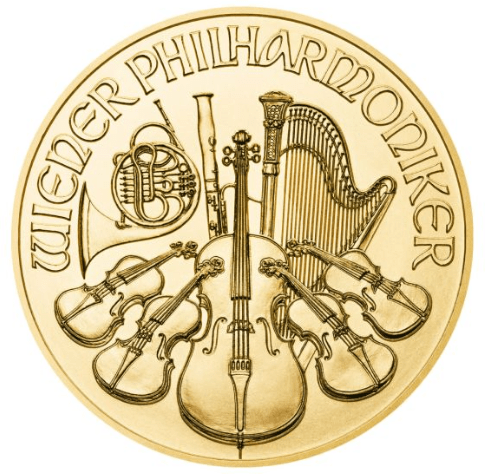 1 oz Austrian Gold Philharmonic