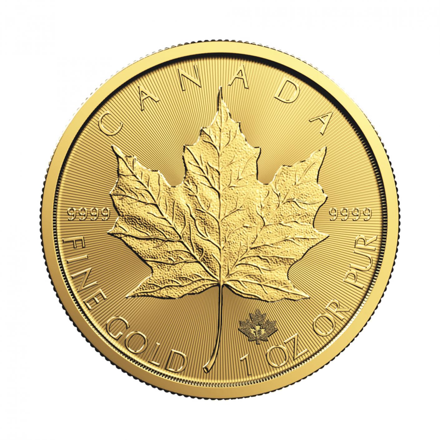 1 oz Canadian Gold Maple Leaf Coin