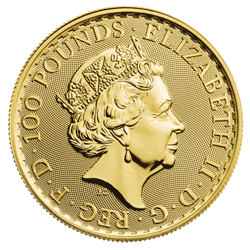 1 OZ GREAT BRITAIN GOLD BRITANNIA