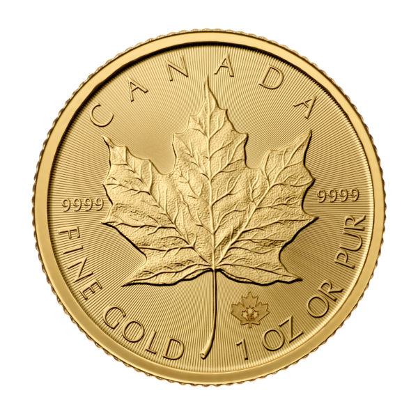 Gold Maple leafe